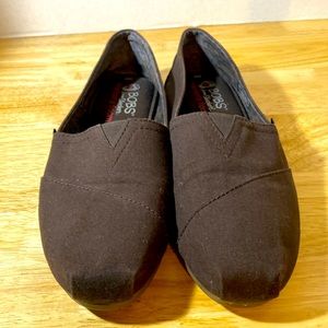 BOBS Brown Memory Foam Slip On Shoe From Sketchers